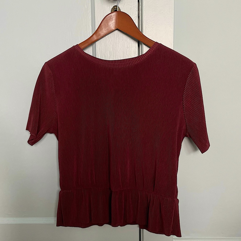 & Other Stories - Paris Atelier - Peplum Top (Size S)
